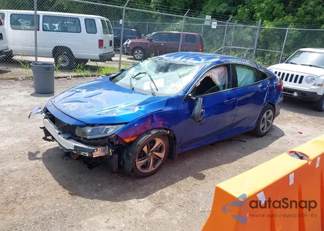 2021 Honda Civic Sedan Lx from USA, damaged, VIN 2HGFC2F64MH524733